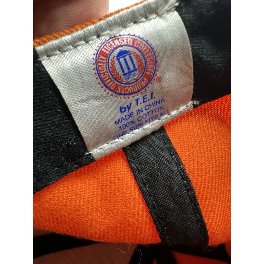 Oregon State Beavers Hat Cap Black Orange T.E.I. Strapback OSFA NCAA